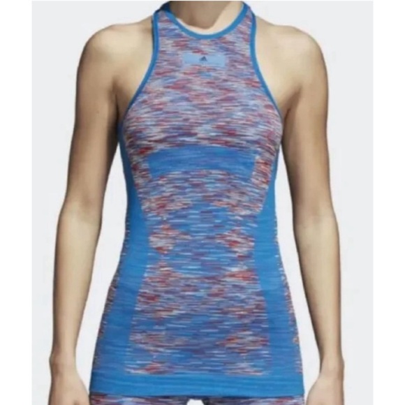 ADIDAS X STELLA MCCARTNEY Spacedye Seamless Tank - Picture 1 of 4